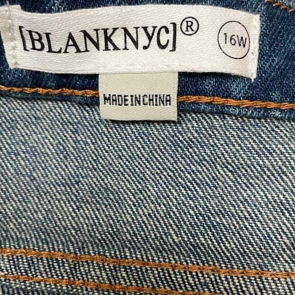 NWT BLANKNYC Jean Shorts Size 16W - Picture 5 of 6